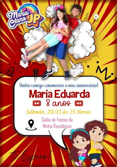 Convite Virtual - Maria Clara E Jp 02