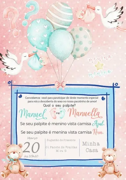 Convite Virtual Chá Revelação 03