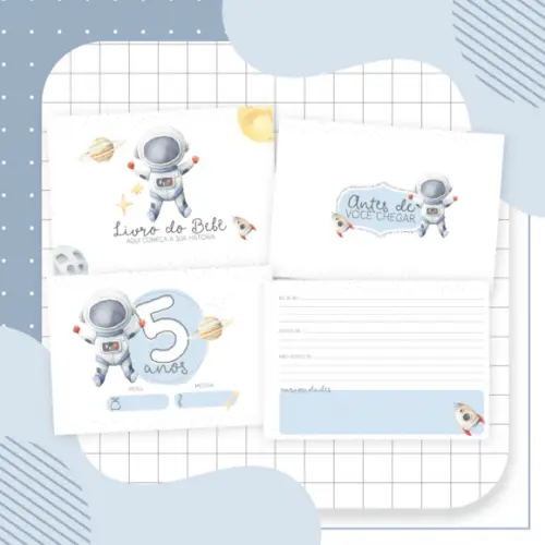 Livro do Bebê - Astronauta 03