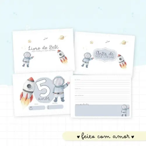 Livro do Bebê - Astronauta 04