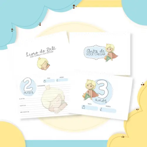 Livro do Bebê - Pequeno Príncipe 02