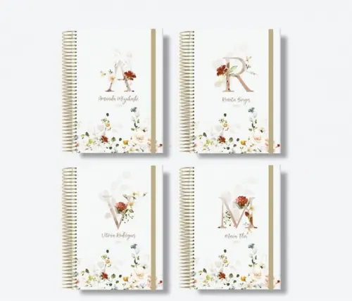 Arquivo Digital - Capas Floral Alfabeto 02