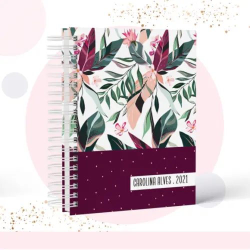 Arquivo Digital - Capas/ Caderno Floral