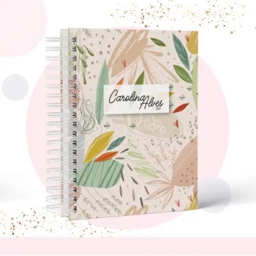 Arquivo Digital - Capas/ Caderno Floral