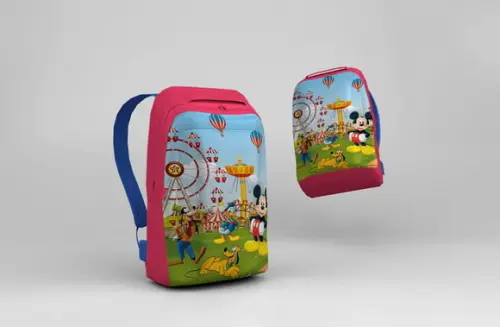 Arquivo Digital - Circo do Mickey (sublimação Mochila)