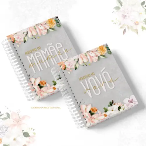 Arquivo Digital - Kit Encadernação Dia Das Mães - Floral