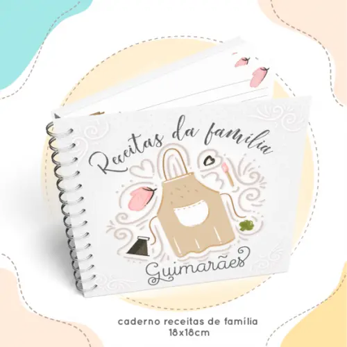 Arquivo Digital -caderno de Receitas de Família
