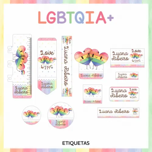 Arquivo digital Etiqueta Escolar - LGBTQIA+