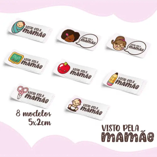 Arquivo digital Etiqueta Escolar - Visto Pela Mamãe
