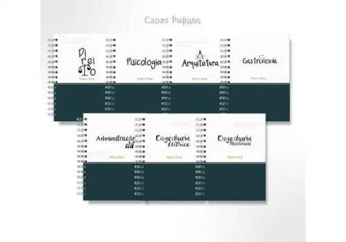 Arquivo Digital - Combo Capas Profissões 03