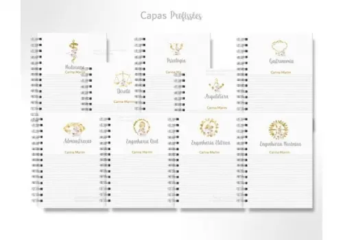 Arquivo Digital - Combo Capas Profissões 03