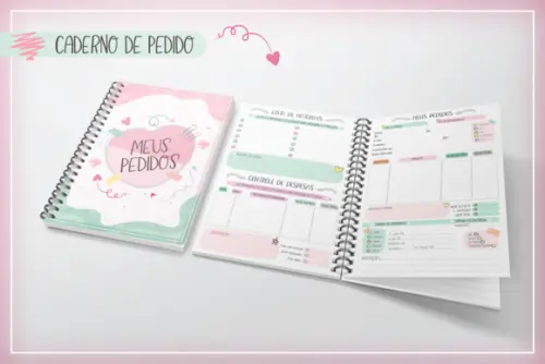 Arquivo Digital Caderno Meus Pedidos Cut