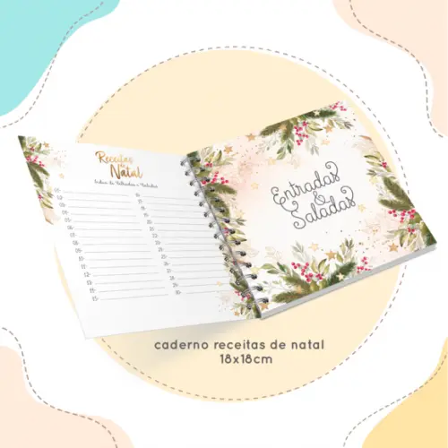 Arquivo Digital - Caderno de Receitas de Natal