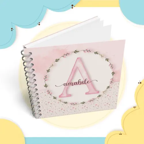 Arquivo Digital - Capas Floral Alfabeto