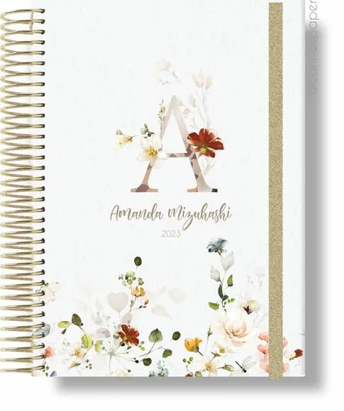 Arquivo Digital - Capas Floral Alfabeto 02