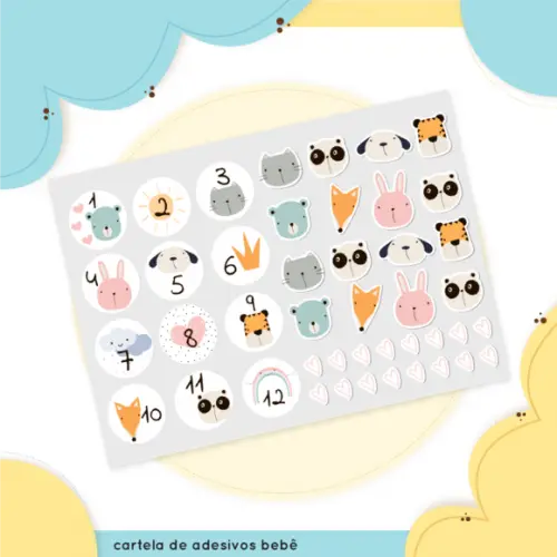 Arquivo Digital - Stickers Baby