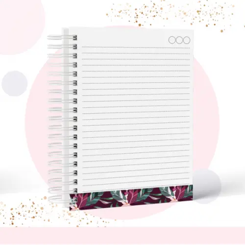 Arquivo Digital - Capas/ Caderno Floral