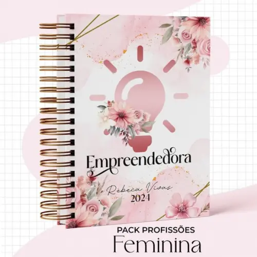 Arquivo Digital - Combo Capas Profissões Feminina 04