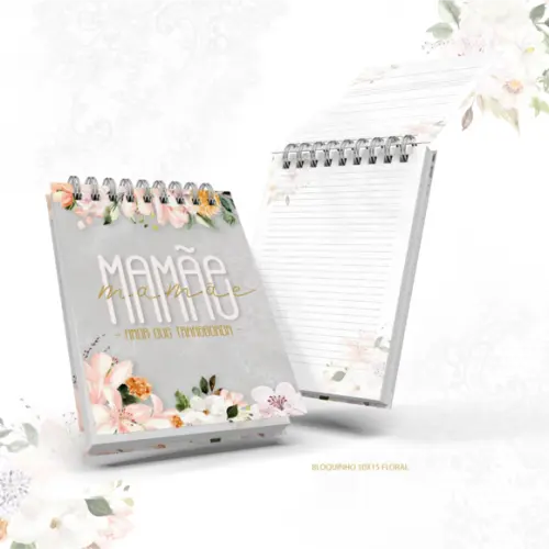 Arquivo Digital - Kit Encadernação Dia Das Mães - Floral