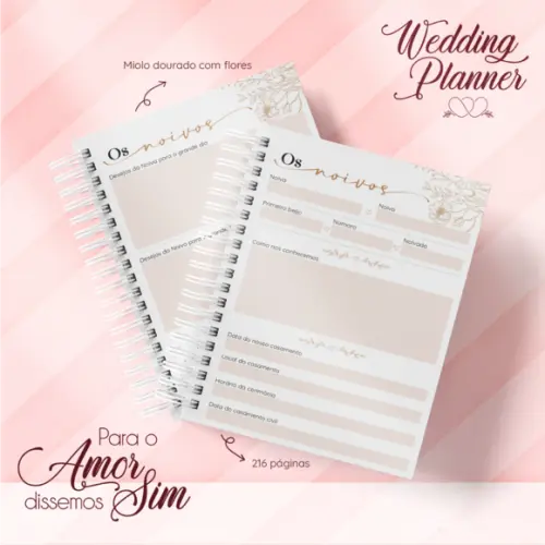 Arquivo Digital - Planner da Noiva ( Box Casamento)