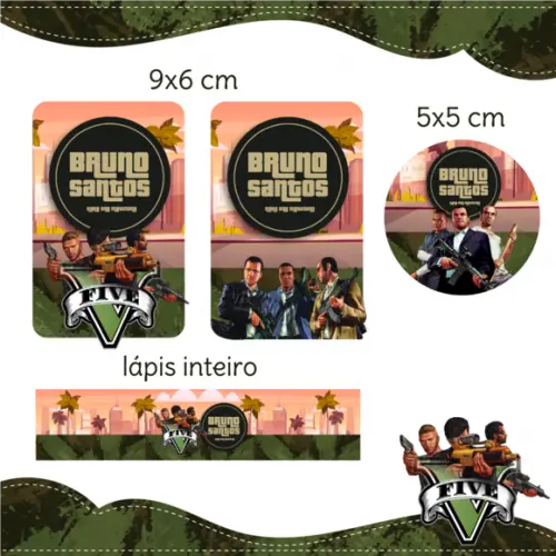Arquivo digital Etiqueta Escolar - GTA