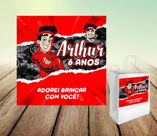 Arte Digital - Quadrada - Enaldinho
