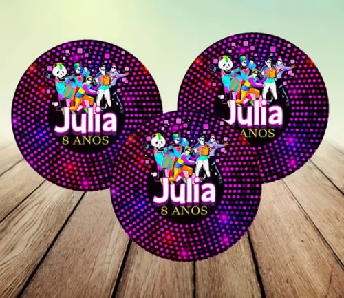 Arte Digital Circular - Just Dance