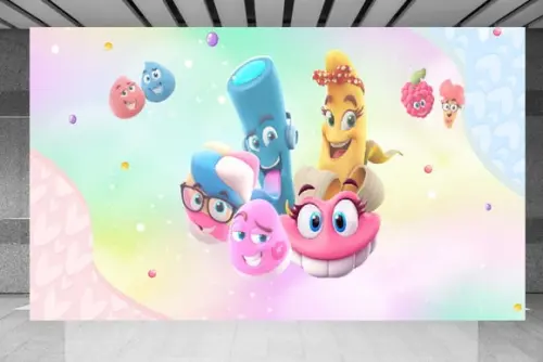 Arte Digital para Painel - Fini Candy