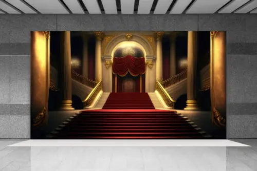 Arte Digital para Painel - Escadaria Realeza 01
