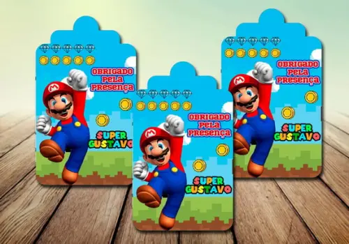 Arte Digital Tag - Mario Bross