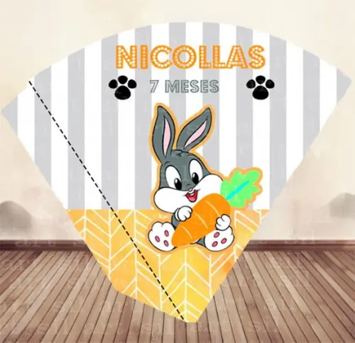 Arte Digital- Cone para Pipoca - Pernalonga