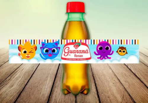 Rotulo Adesivo Guaraná (arte Digital) - Bolofofos
