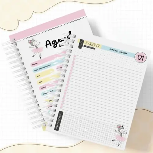 Agenda Escolar 2026 - Ballet 02