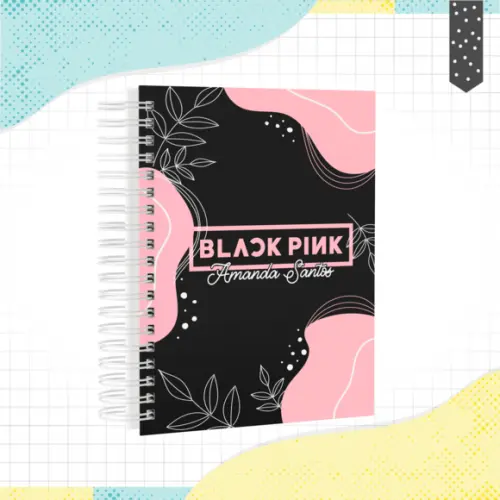 Agenda Escolar 2026 - Black Pink