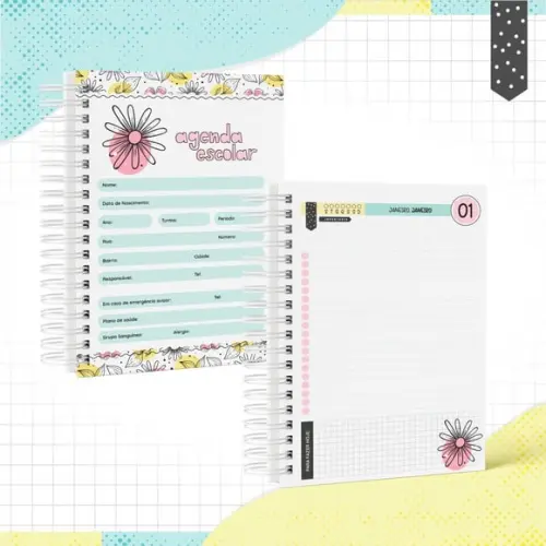 Agenda Escolar 2026 - Floral