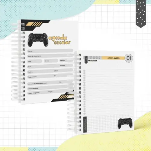 Agenda Escolar 2026 - Games