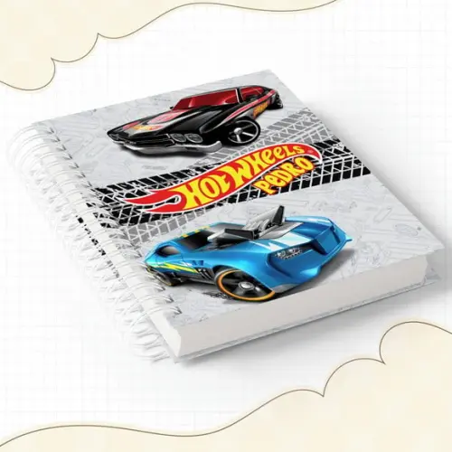 Agenda Escolar 2026 - Hot Wheels (1dpp)