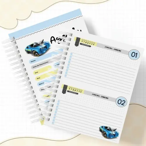 Agenda Escolar 2026 - Hot Wheels (2dpp)