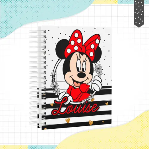 Agenda Escolar 2026 - Minnie Vermelha