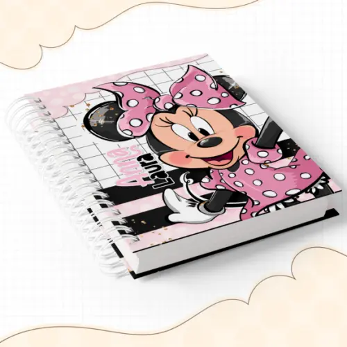 Agenda Escolar 2026 - Minnie Rosa (1dpp)