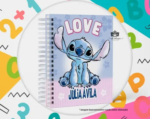 Agenda Escolar 2026 - Stitch 03