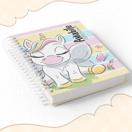 Agenda Escolar 2026 - Unicornio (1dpp)