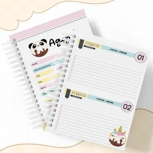 Agenda Escolar 2026- Donuts (2dpp)