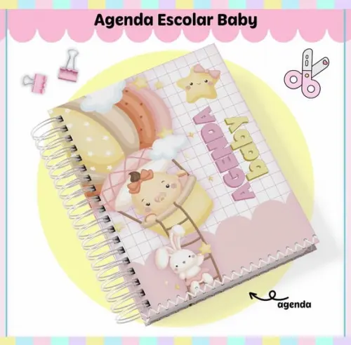 Agenda Escolar Berçario - Menina