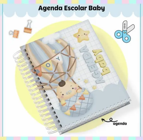 Agenda Escolar Berçario - Menino