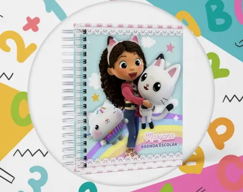 Agenda Escolar Datada 2026 - a Casa Magica da Gaby
