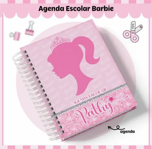 Agenda Escolar Datada 2026 - Barbie