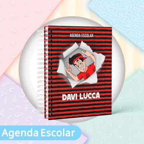 Agenda Escolar Datada 2026 - Enaldinho