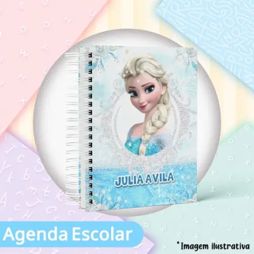 Agenda Escolar Datada 2026 - Frozen