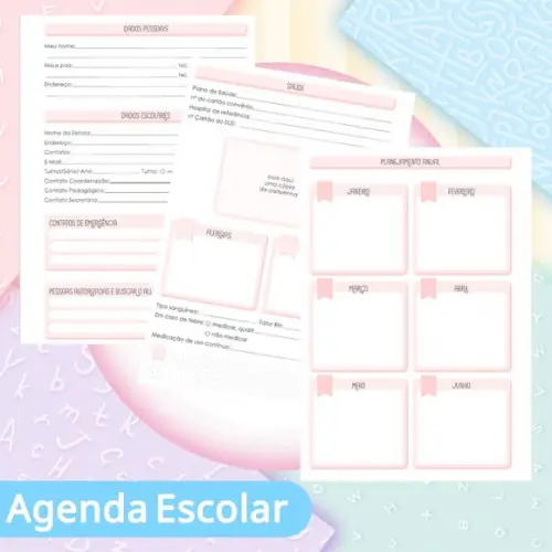 Agenda Escolar Datada 2026 - Luluca
